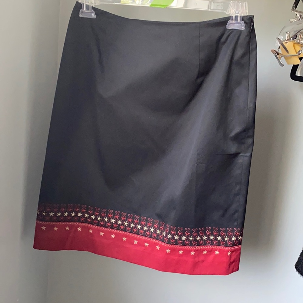 Ann Taylor Loft black skirt